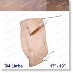 8551 - Body : Suéde like Clothbody 3/4 Limbs - Available