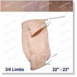 8553 - Body : Suéde like Clothbody 3/4 Limbs - Available