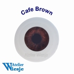 630100 - Eyes : Polyglass ogen Cafe Brown 