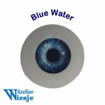 631300 - Eyes : Polyglass ogen  Blue Water 