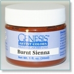 410100 - Paint :  Genesis Burnt Sienna -Soon available