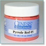 410123 - Paint :  Genesis Pyrrole Red 05 -Soon available