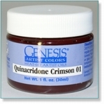 410134 - Paint :  Genesis Quinacridone Crimson 01 - Not available