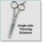 7130 - Rooting : Barber Singlesided Thinning Shears 